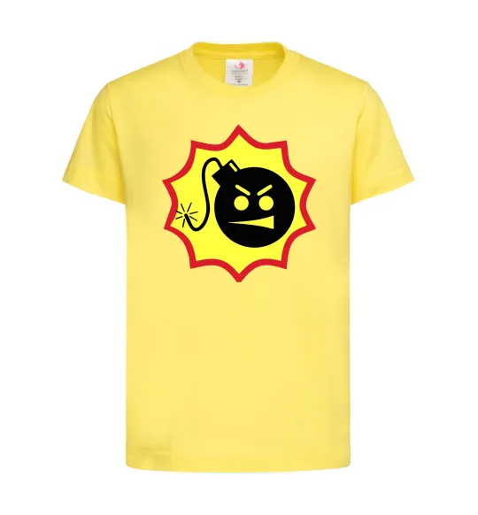 Детская футболка Serious Sam logo Лимонный фото