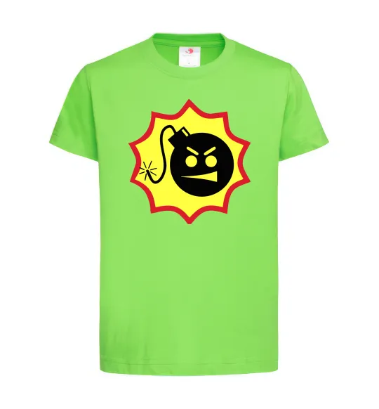 Детская футболка Serious Sam logo Лаймовый фото
