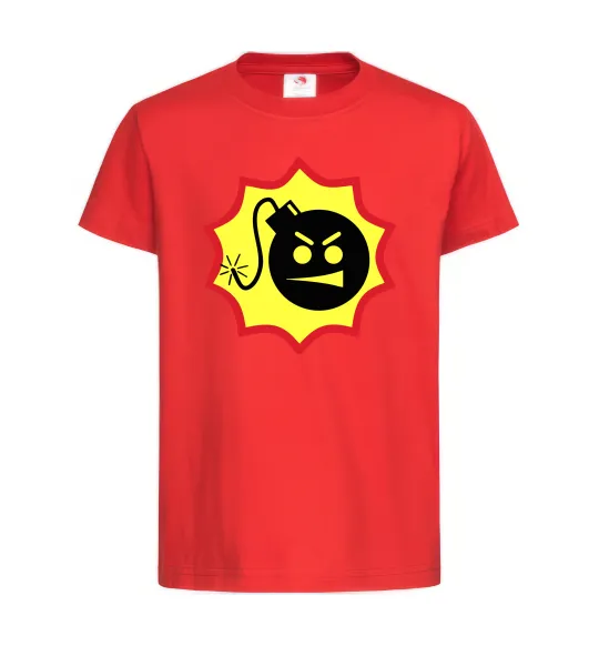 Детская футболка Serious Sam logo Красный фото