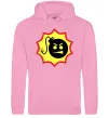 Женская толстовка (худи) Serious Sam logo Розовый фото