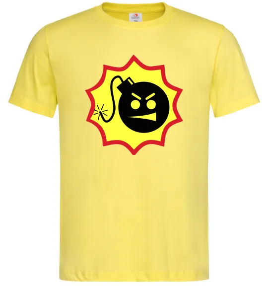 Чоловіча футболка Serious Sam logo Лимонний фото