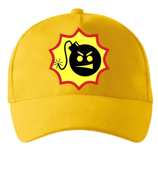 Кепка Serious Sam logo Сонячно жовтий фото