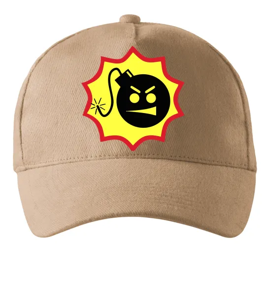 Кепка Serious Sam logo Пісочний фото