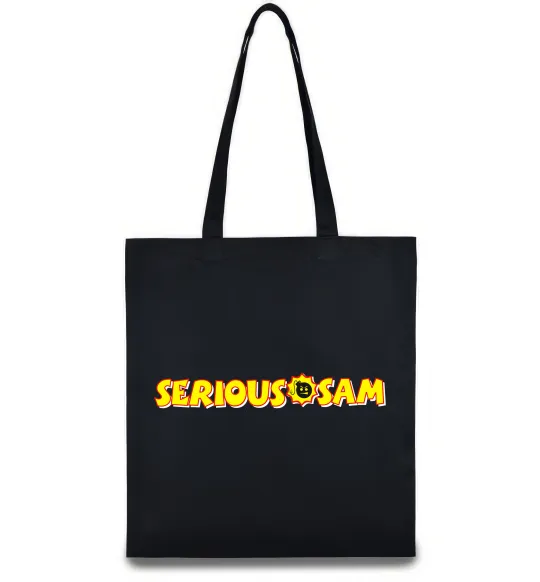 Эко-сумка Serious Sam Черный фото