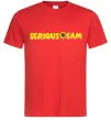 Чоловіча футболка Serious Sam Червоний Чоловіча футболка Serious Sam Червоний фото