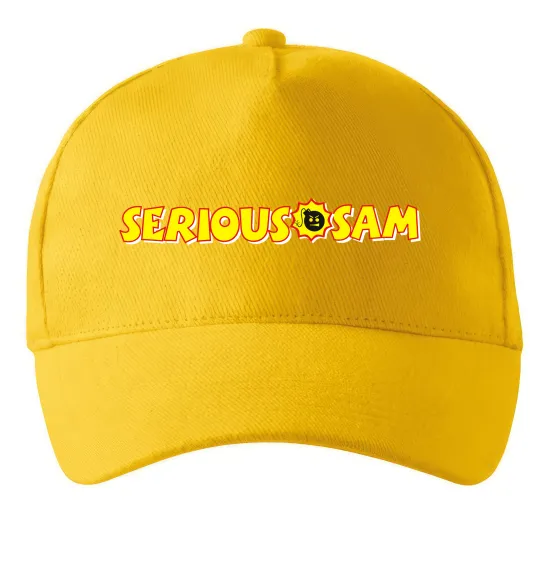Кепка Serious Sam Солнечно желтый фото