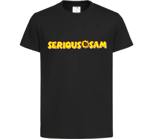 Детская футболка Serious Sam Черный фото