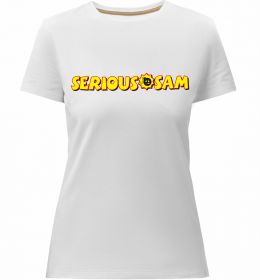 Жіноча преміум футболка Serious Sam