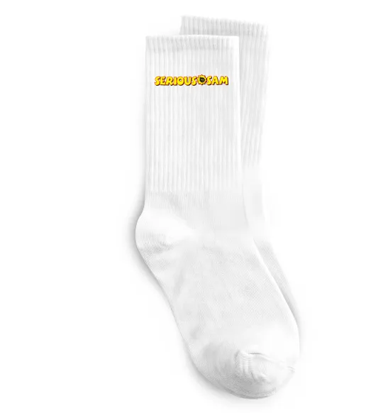 Носки Serious Sam Белый фото