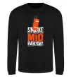 Свитшот Smoke mid Черный фото