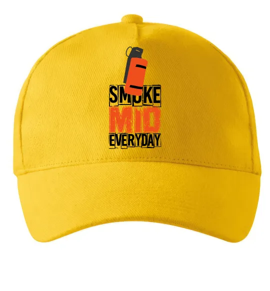 Кепка Smoke mid Сонячно жовтий фото