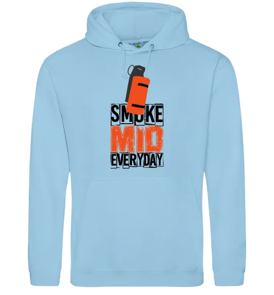 Жіноча толстовка (худі) Smoke mid Блакитний фото