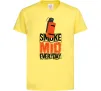Дитяча футболка Smoke mid Лимонний фото