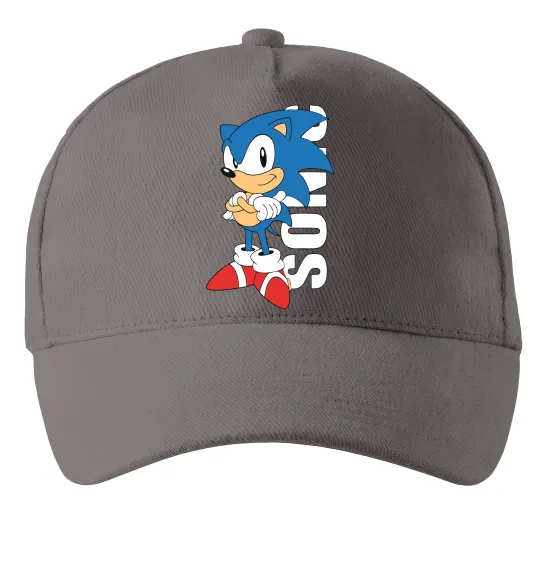 Кепка Sonic retro Сірий фото