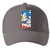 Кепка Sonic retro Сірий фото