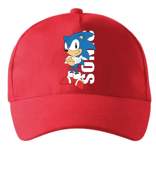 Кепка Sonic retro Червоний фото