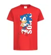 Дитяча футболка Sonic retro Червоний Дитяча футболка Sonic retro Червоний фото