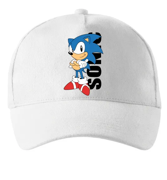Кепка Sonic retro Білий фото