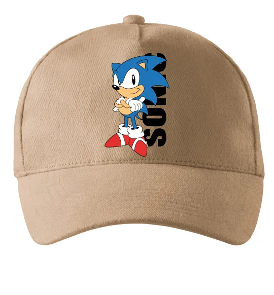 Кепка Sonic retro Пісочний фото
