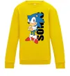 Дитячий світшот Sonic retro Сонячно жовтий фото