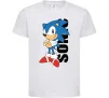 Дитяча футболка Sonic retro Білий фото
