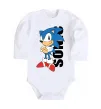 Детский боди Sonic retro Белый Детский боди Sonic retro Белый фото