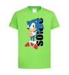 Дитяча футболка Sonic retro Лаймовий Дитяча футболка Sonic retro Лаймовий фото