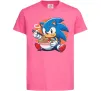 Дитяча футболка Sonic ramen Яскраво-рожевий фото