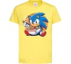 Дитяча футболка Sonic ramen Лимонний фото