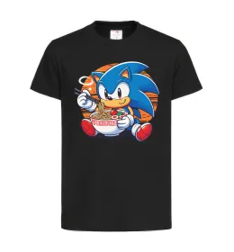 Детская футболка Sonic ramen Черный фото