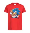 Дитяча футболка Sonic ramen Червоний Дитяча футболка Sonic ramen Червоний фото