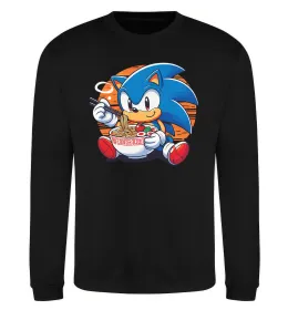 Світшот Sonic ramen Чорний фото