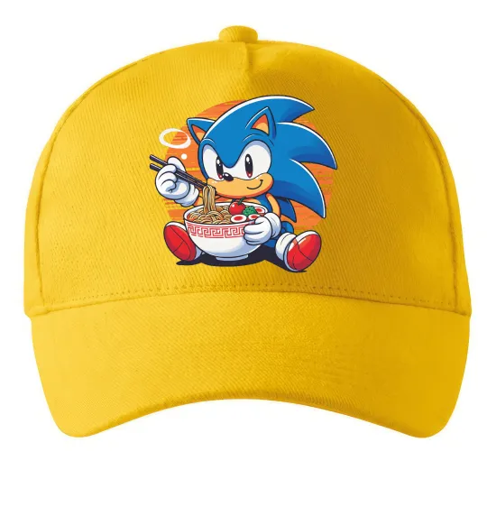 Кепка Sonic ramen Сонячно жовтий фото