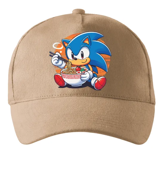Кепка Sonic ramen Пісочний фото