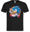 Чоловіча футболка Sonic ramen Чорний фото