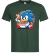 Чоловіча футболка Sonic ramen Темно-зелений фото