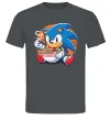 Чоловіча футболка Sonic ramen Графіт фото