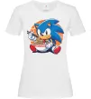 Жіноча футболка Sonic ramen Білий фото