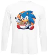 Лонгслів Sonic ramen Білий фото