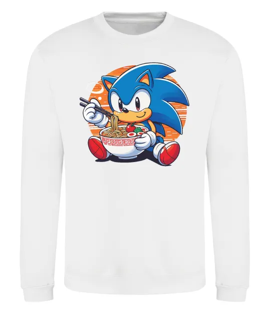 Світшот Sonic ramen Білий фото