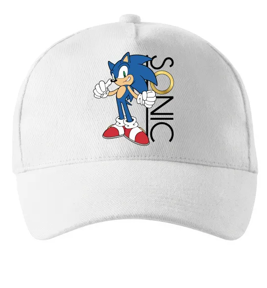 Кепка Сонік кільце Білий фото