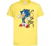 Дитяча футболка Сонік кільце Лимонний Дитяча футболка Сонік кільце Лимонний фото