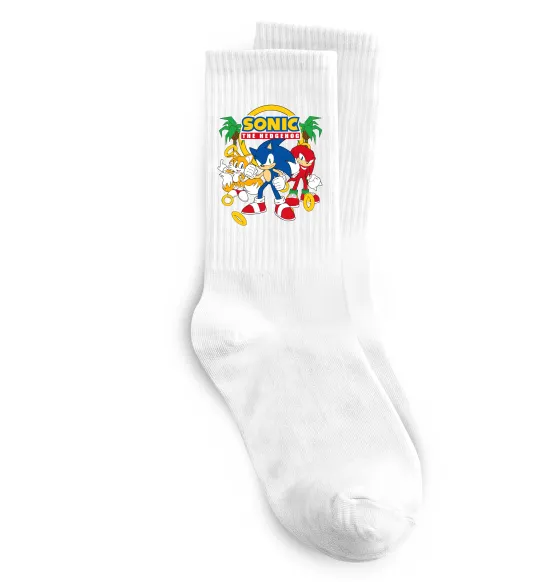Шкарпетки Sonic the Hedgehog Білий фото