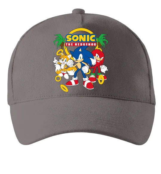 Кепка Sonic the Hedgehog Серый фото