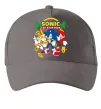 Кепка Sonic the Hedgehog Серый фото