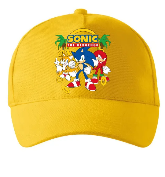Кепка Sonic the Hedgehog Сонячно жовтий фото