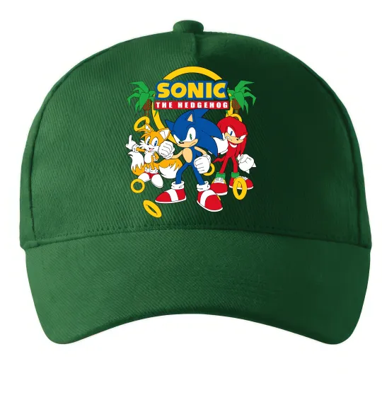 Кепка Sonic the Hedgehog Темно-зелений фото
