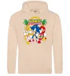 Чоловіча толстовка (худі) Sonic the Hedgehog Пісочний фото