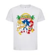 Дитяча футболка Sonic the Hedgehog Білий Дитяча футболка Sonic the Hedgehog Білий фото