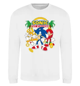 Світшот Sonic the Hedgehog Білий фото